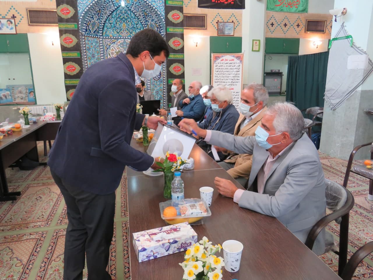 گزارش تصویری مجمع عمومی عادی به طور فوق العاده شهرک صنعتی جهان آبادمیبد